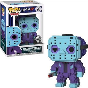 Funko POP 8 Bit! Movies: Friday the 13th - Jason Voorhees (GameStop) #26